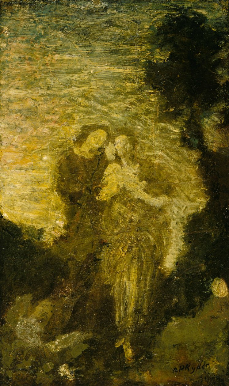 Florizel e Perdita de Albert Pinkham Ryder