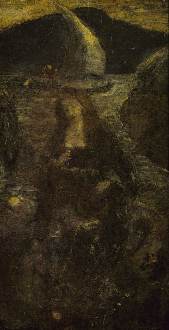 Canção de Passagem, antes de 1902. de Albert Pinkham Ryder