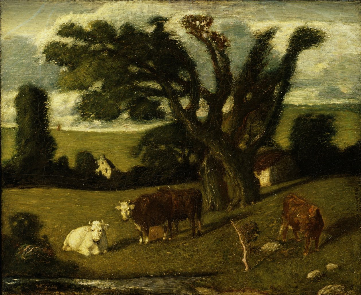 Estudo Pastoral de Albert Pinkham Ryder