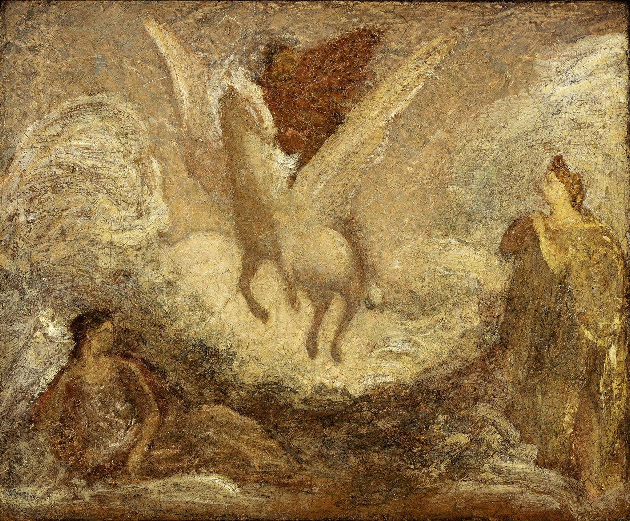 Pegasus a partir de Albert Pinkham Ryder