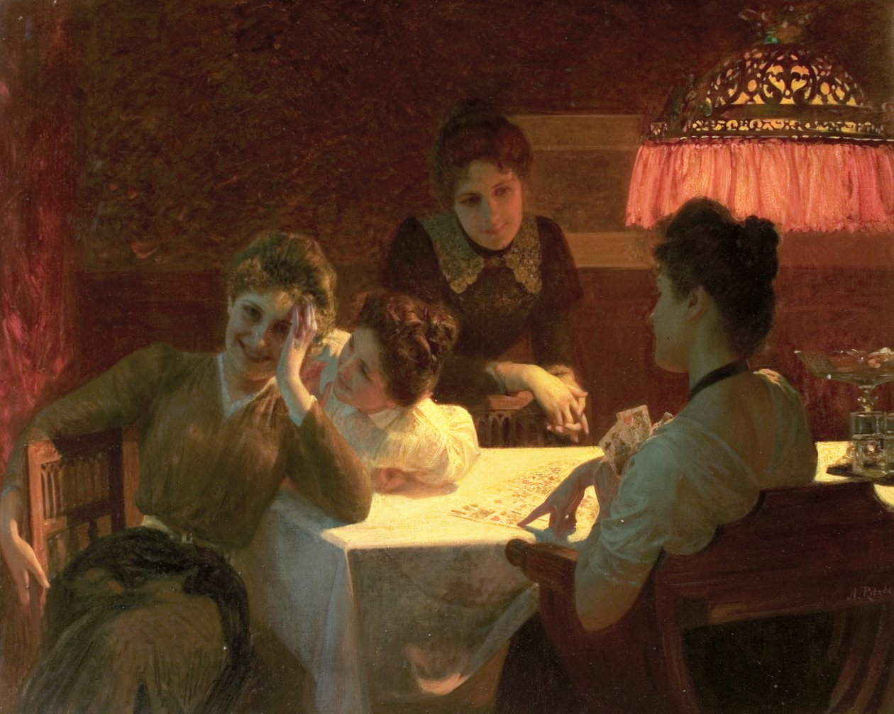 Adora o Oracle, c.1900 de Albert Ritzberger