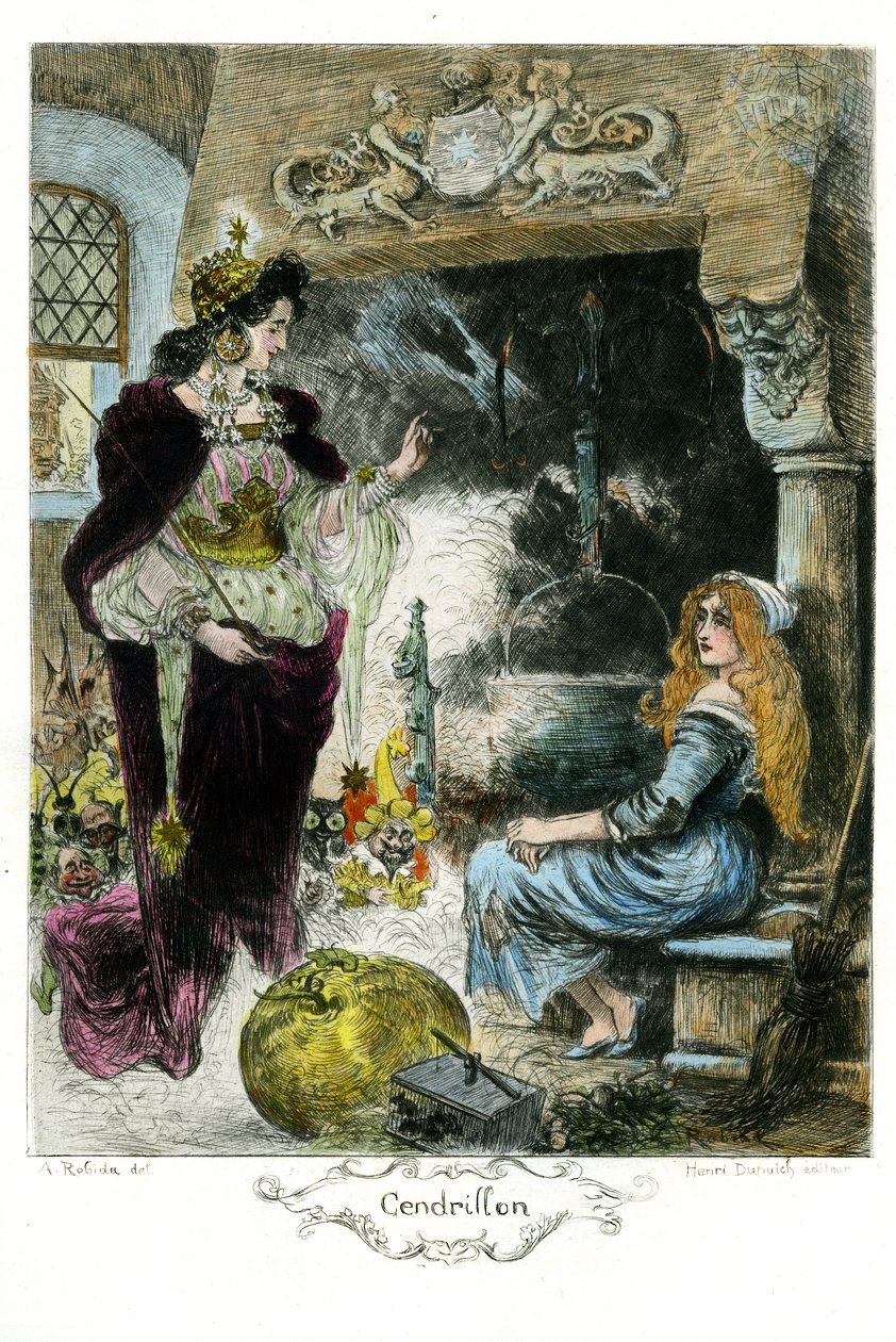 Cinderela de Albert Robida