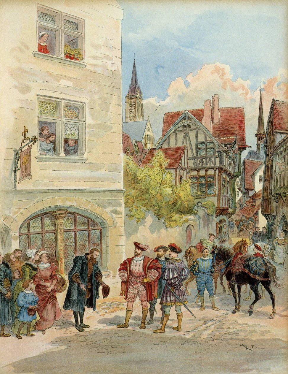 François 1er de Albert Robida