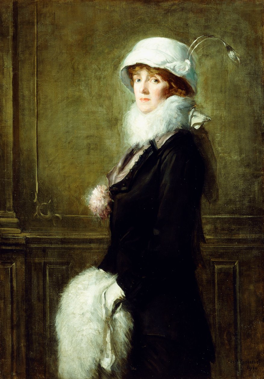 Retrato da Sra. H. Bryan Owsley, Filadélfia de Albert Rosenthal