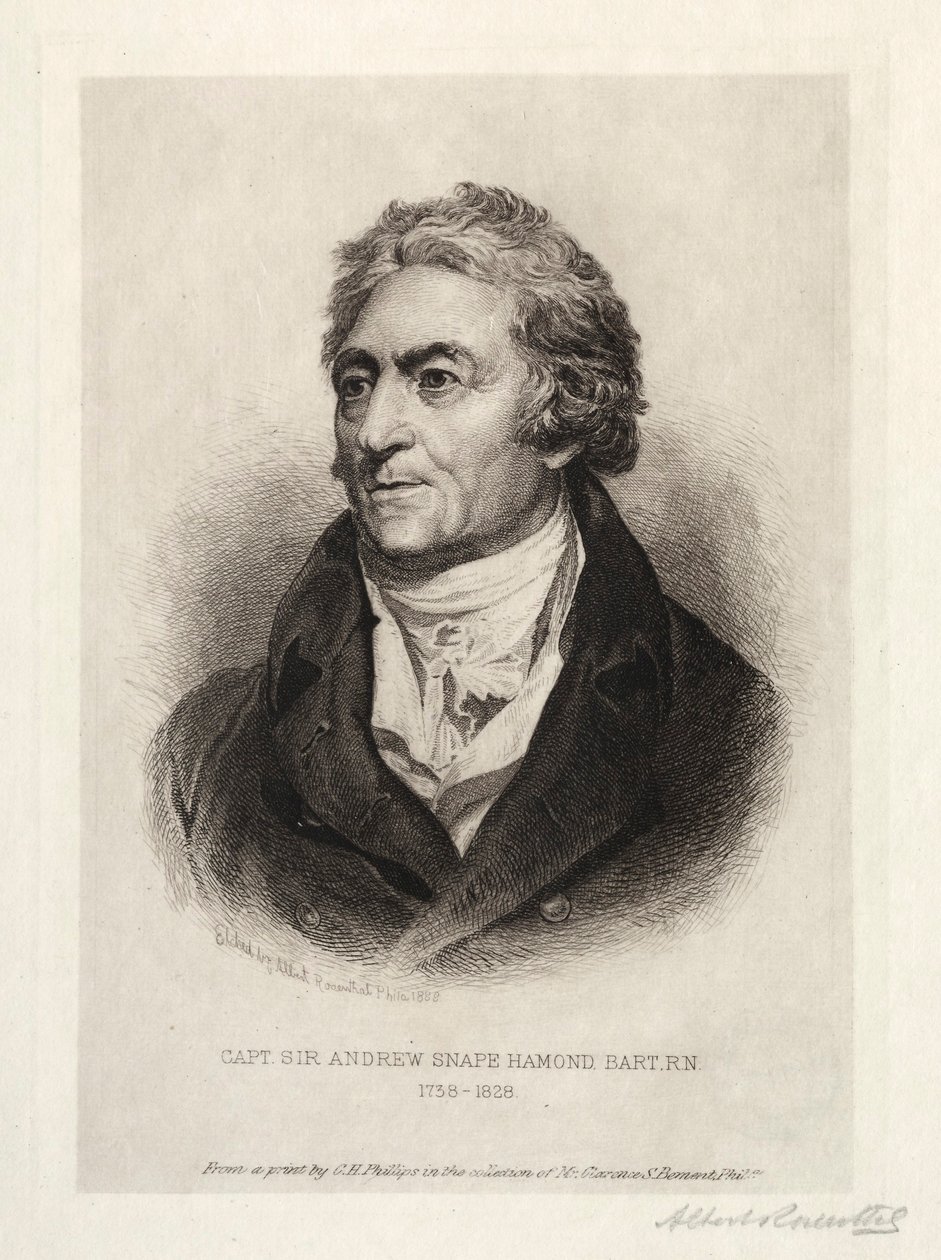Sir Andrew Snape Hammond, 1888. de Albert Rosenthal