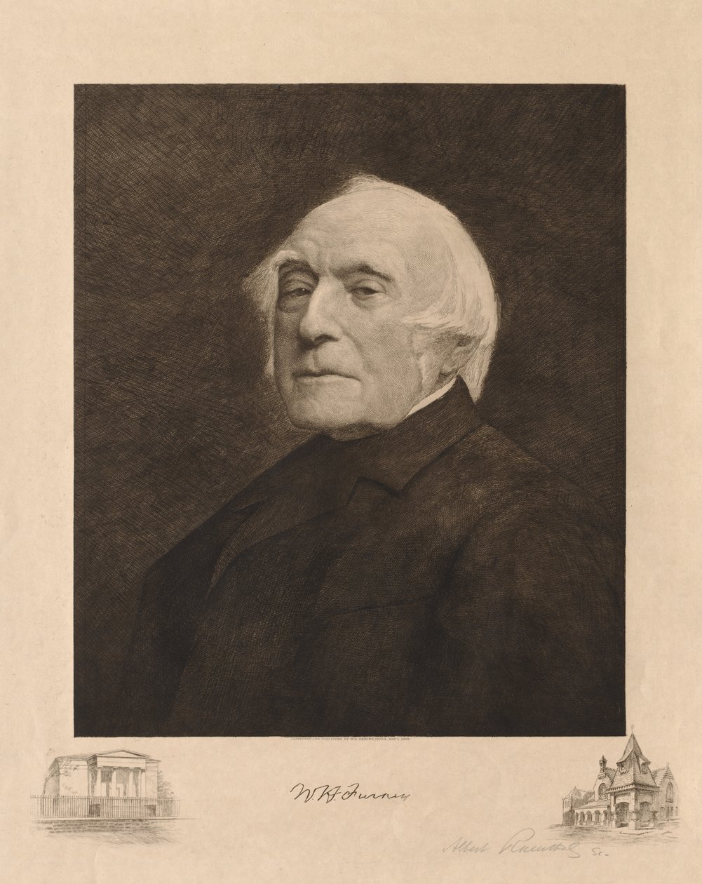 WH Furness, 1896. de Albert Rosenthal