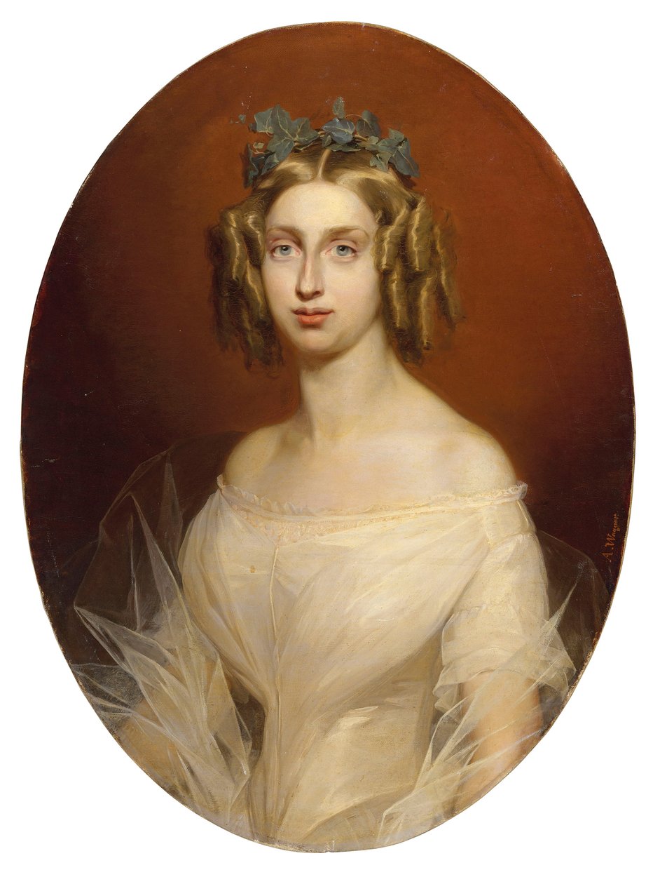 Maria Teresa da Áustria 1801-1855, Rainha da Sardenha, primeira metade do séc. de Albert Wagner