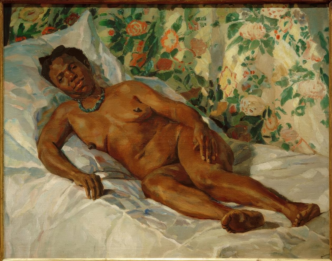 Descansar (Descanso da Mulher Negra) de Albert Weisgerber