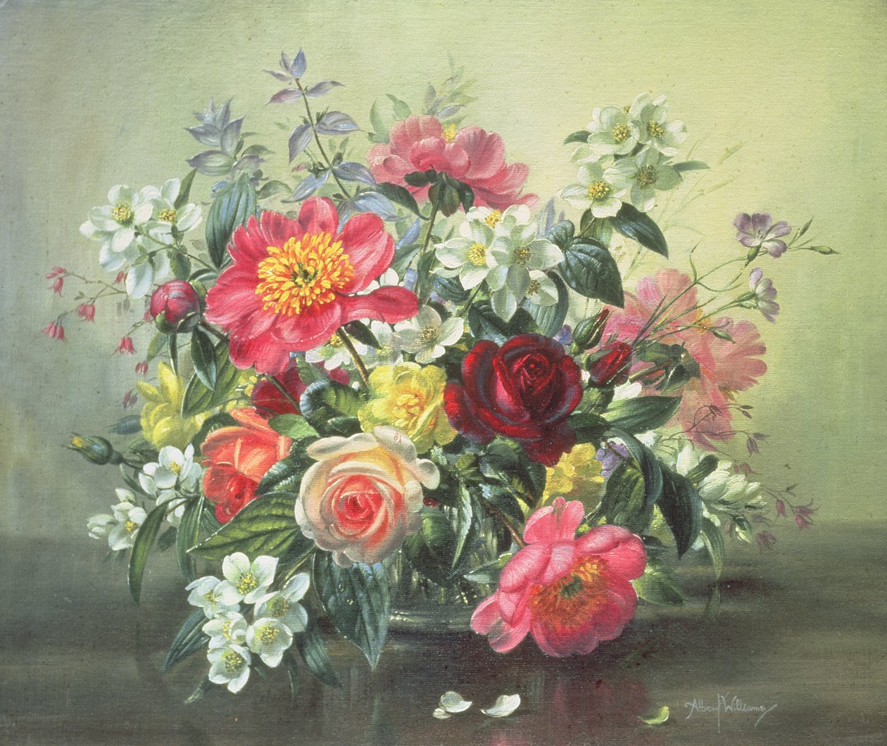 AB311 Flores de Junho Romântico de Albert Williams
