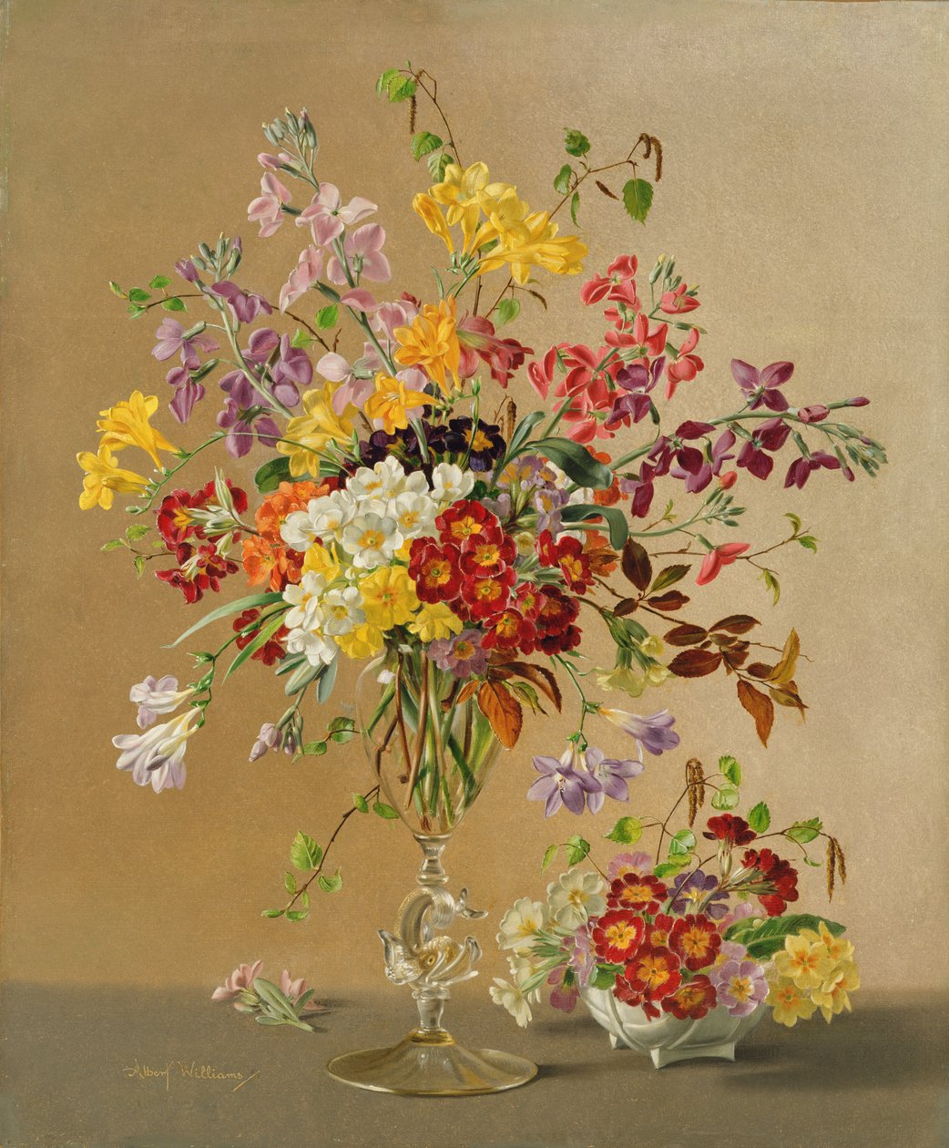 AW243 Freesias e Primroses de Albert Williams