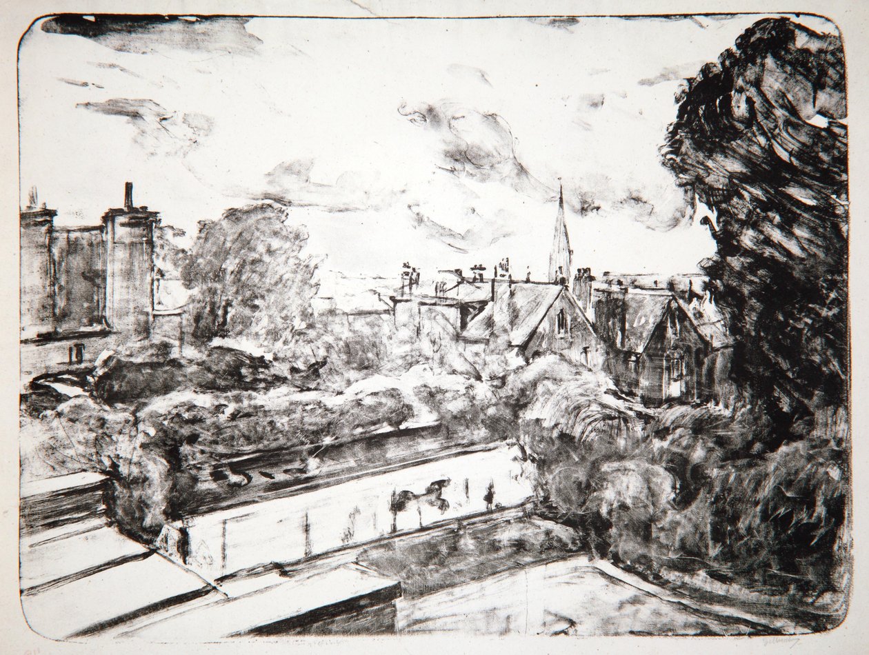 Hampstead, 1916 de Albert de Belleroche