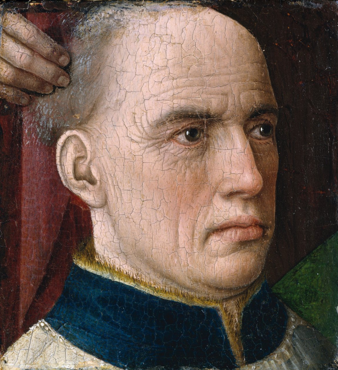 Chefe de um doador, ca. 1460 de Albert van Ouwater