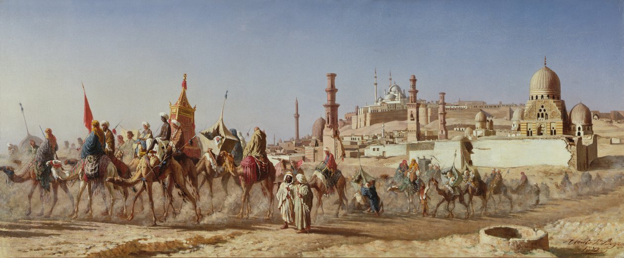 A Caravana, 1872 de Alberto Bozzo