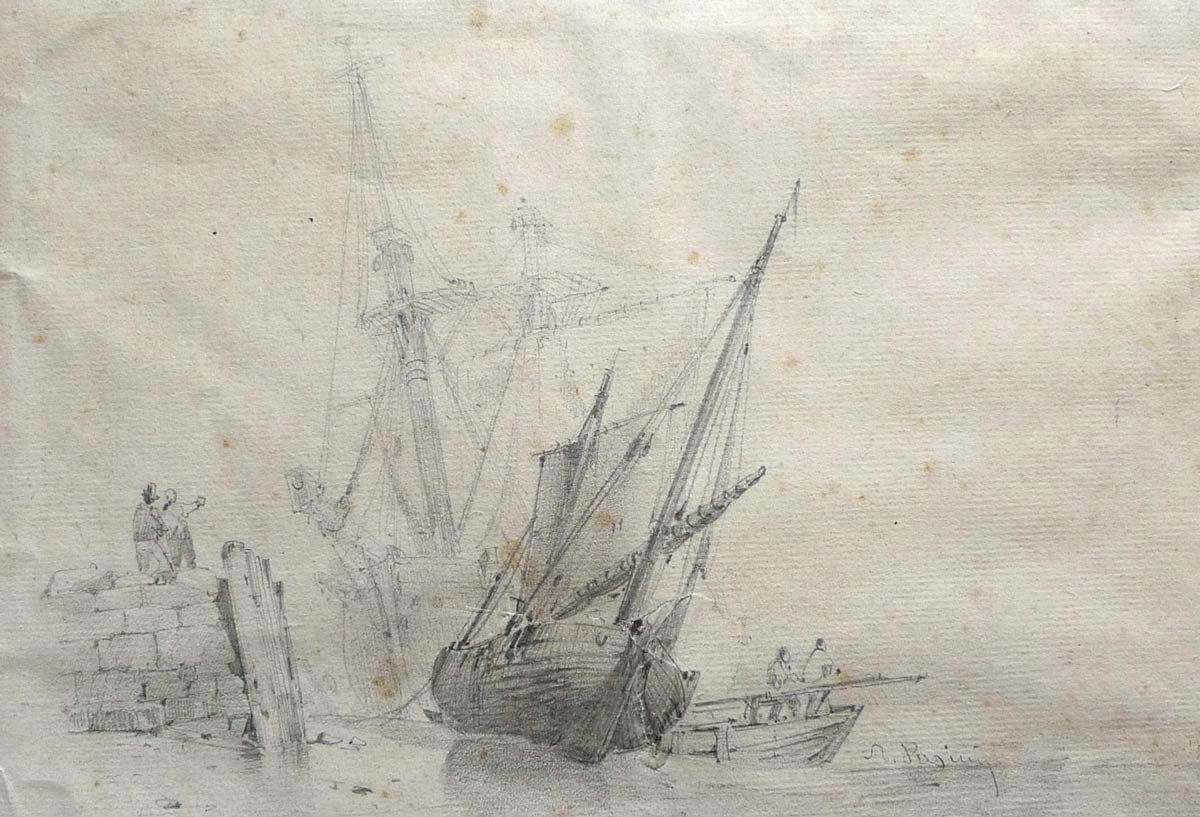 Trieste ou Veneza de Alberto Pasini