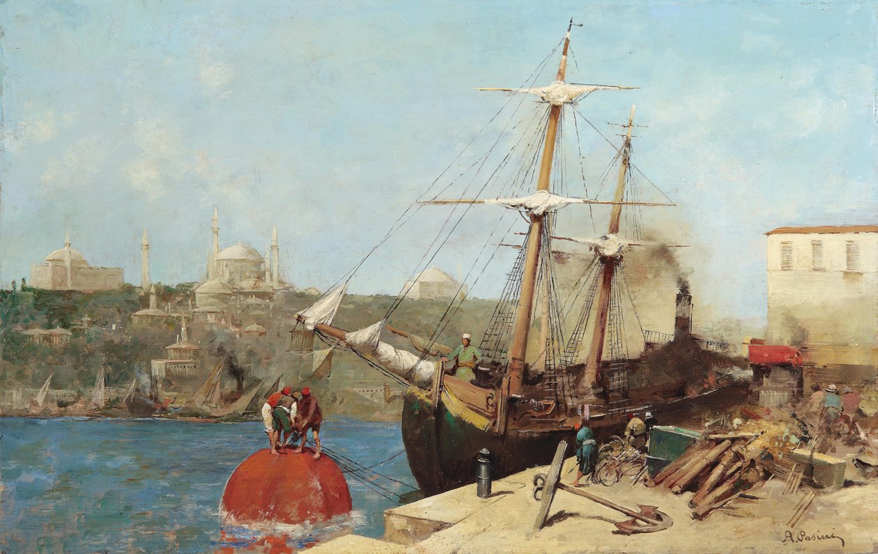 O Chifre Dourado, 1876 de Alberto Pasini