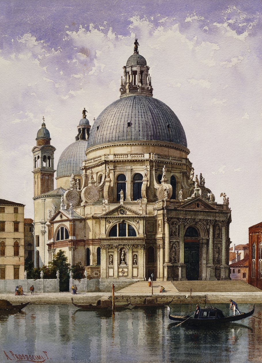 Santa Maria della Salute, Veneza de Alberto Prosdocini or Prosdocimi
