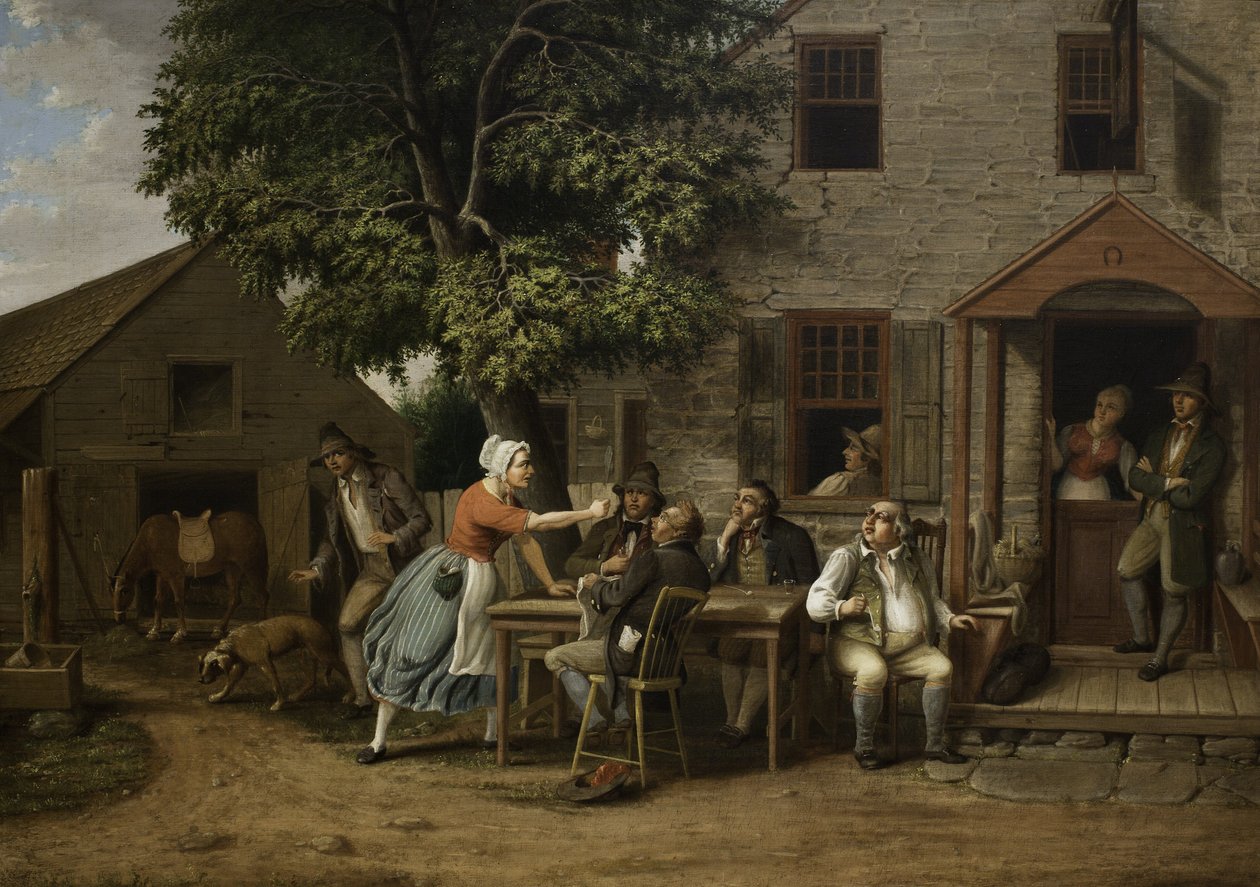 Rip Van Winkle no Inn, 1879 de Albertus D.O Browere