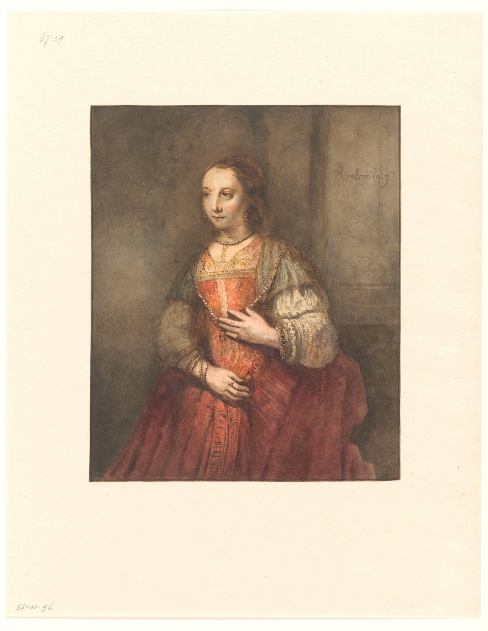 A noiva judia de Albertus Brondgeest