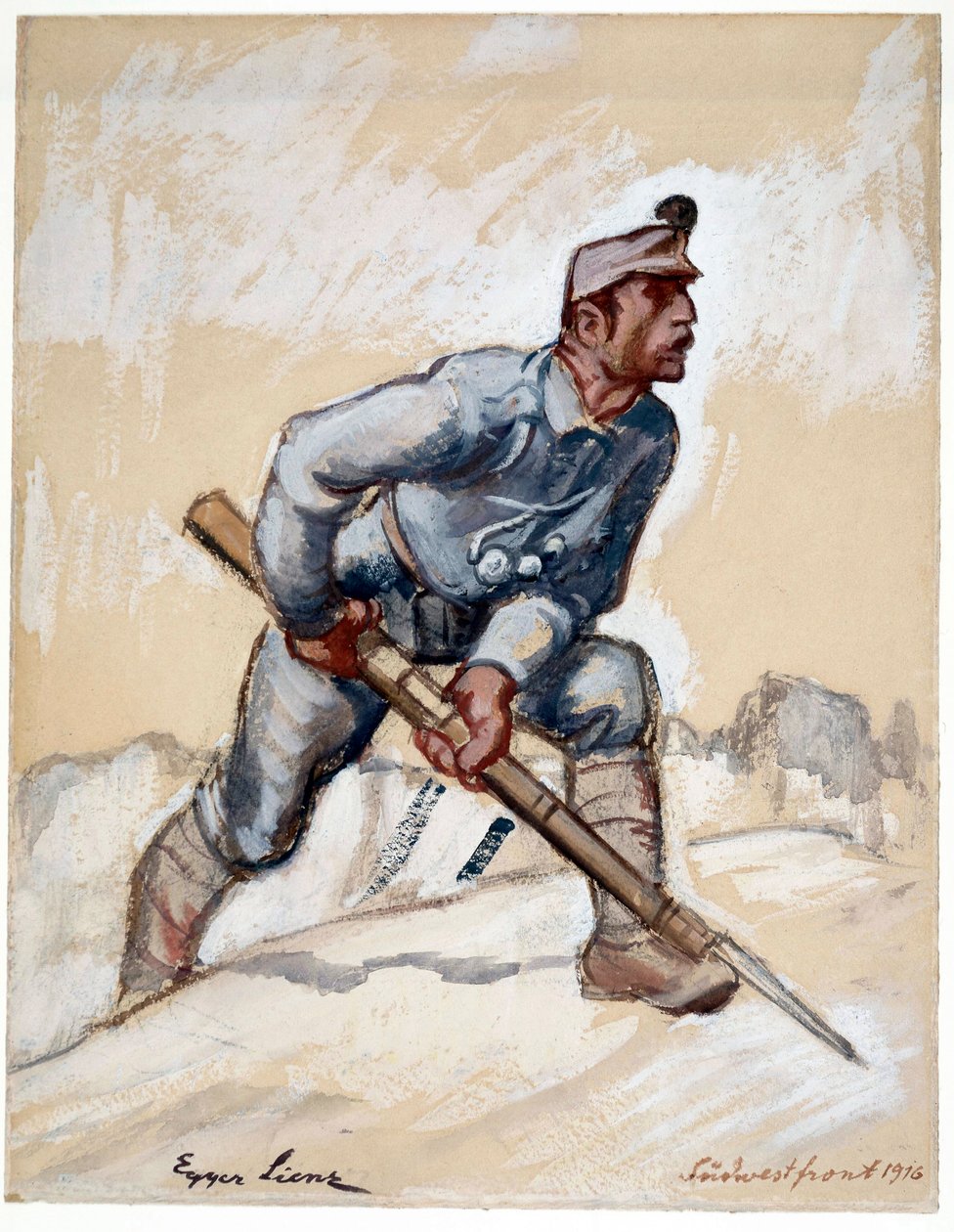 Frente Sudoeste de Albin Egger Lienz