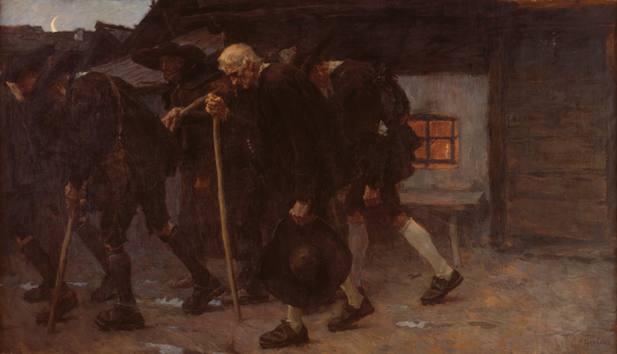 Após o acordo de paz de Albin Egger Lienz