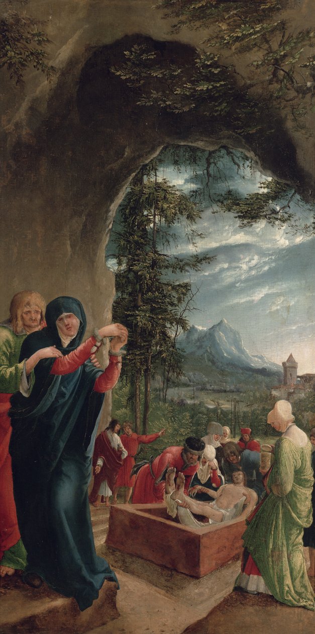 Entombment de Cristo, 1518, de Albrecht Altdorfer