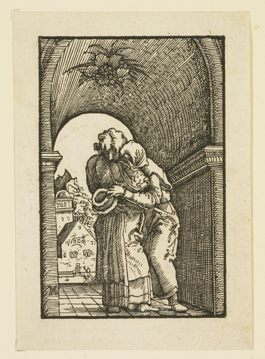 Joachim Embracing St. Anne de Albrecht Altdorfer