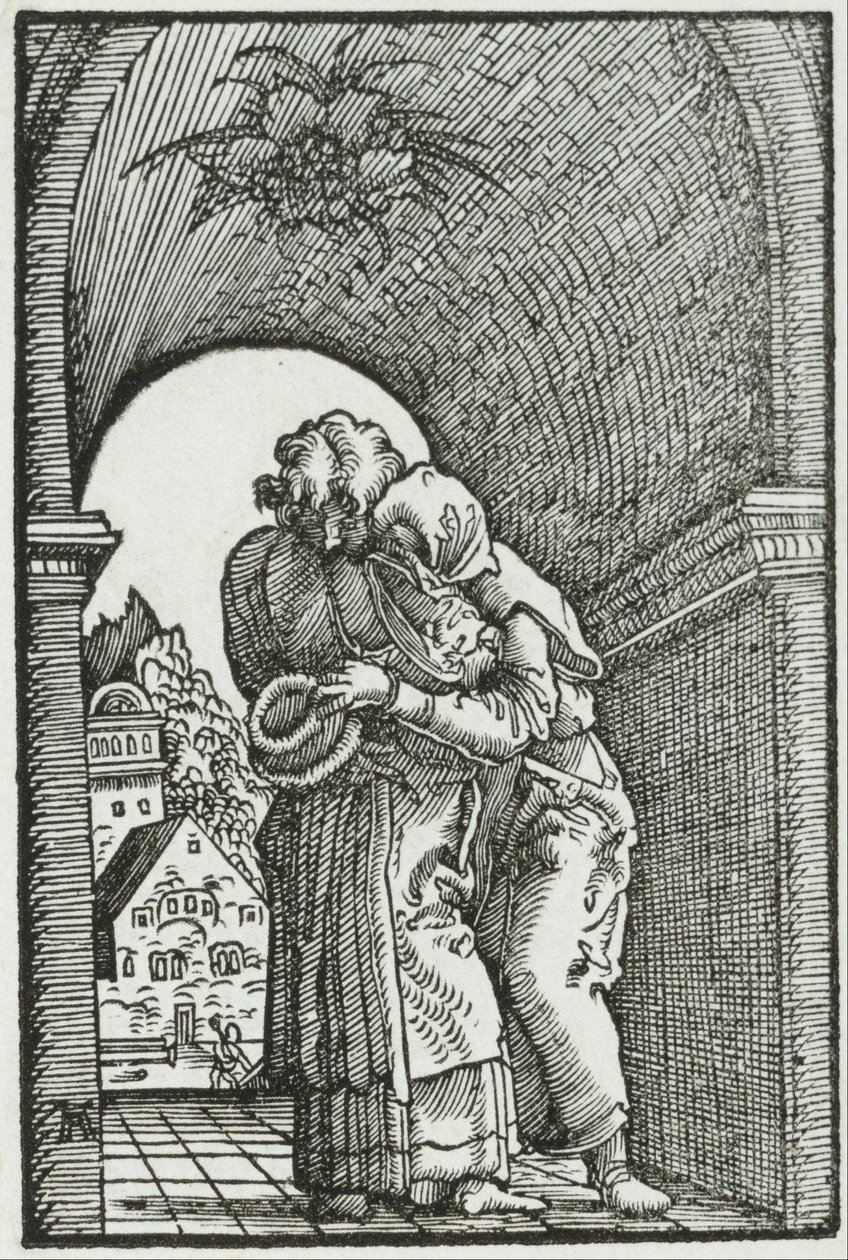 O Encontro de Joaquim e Ana de Albrecht Altdorfer
