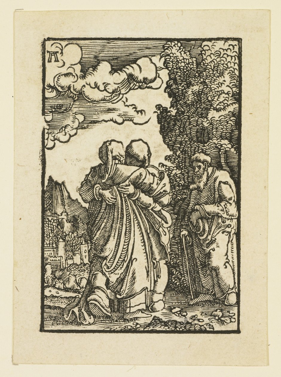 A Visitação da Virgem para Isabel de Albrecht Altdorfer