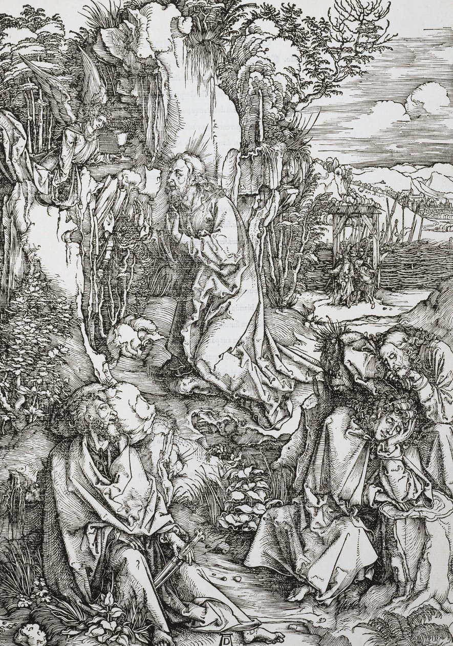 Agonia no Jardim de Albrecht Dürer