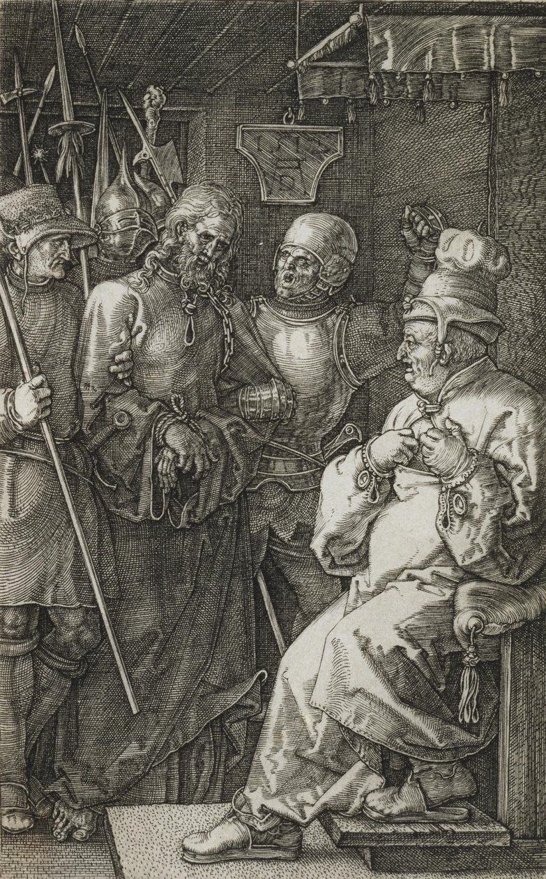 Cristo antes de Caifás de Albrecht Dürer