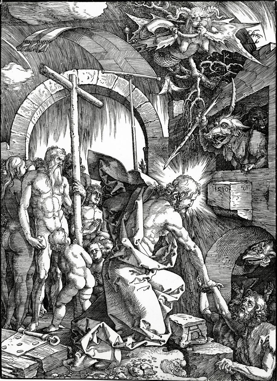 Descida de Cristo ao Limbo, 1510 de Albrecht Dürer