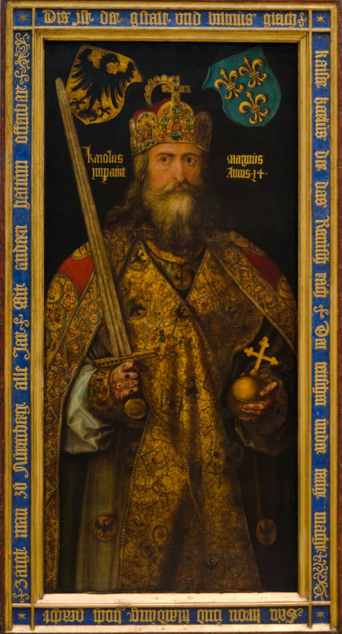 Imperador Carlos Magno de Albrecht Dürer