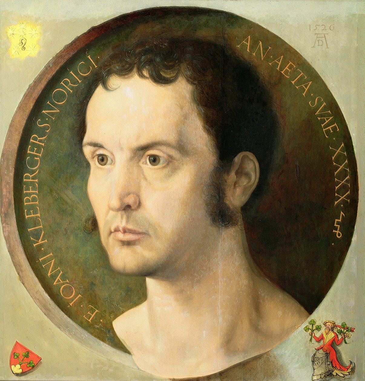 Johannes Kleberger, 40 anos, 1526 de Albrecht Dürer