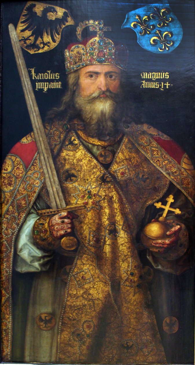 Imperador Carlos Magno de Albrecht Dürer