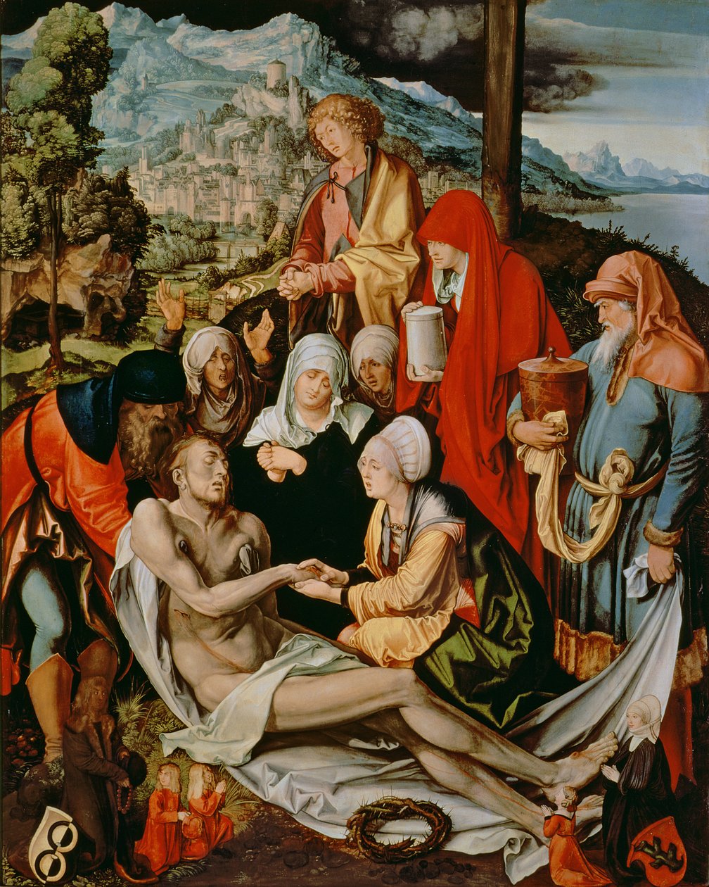 Lamentação por Cristo, 1500-03 de Albrecht Dürer