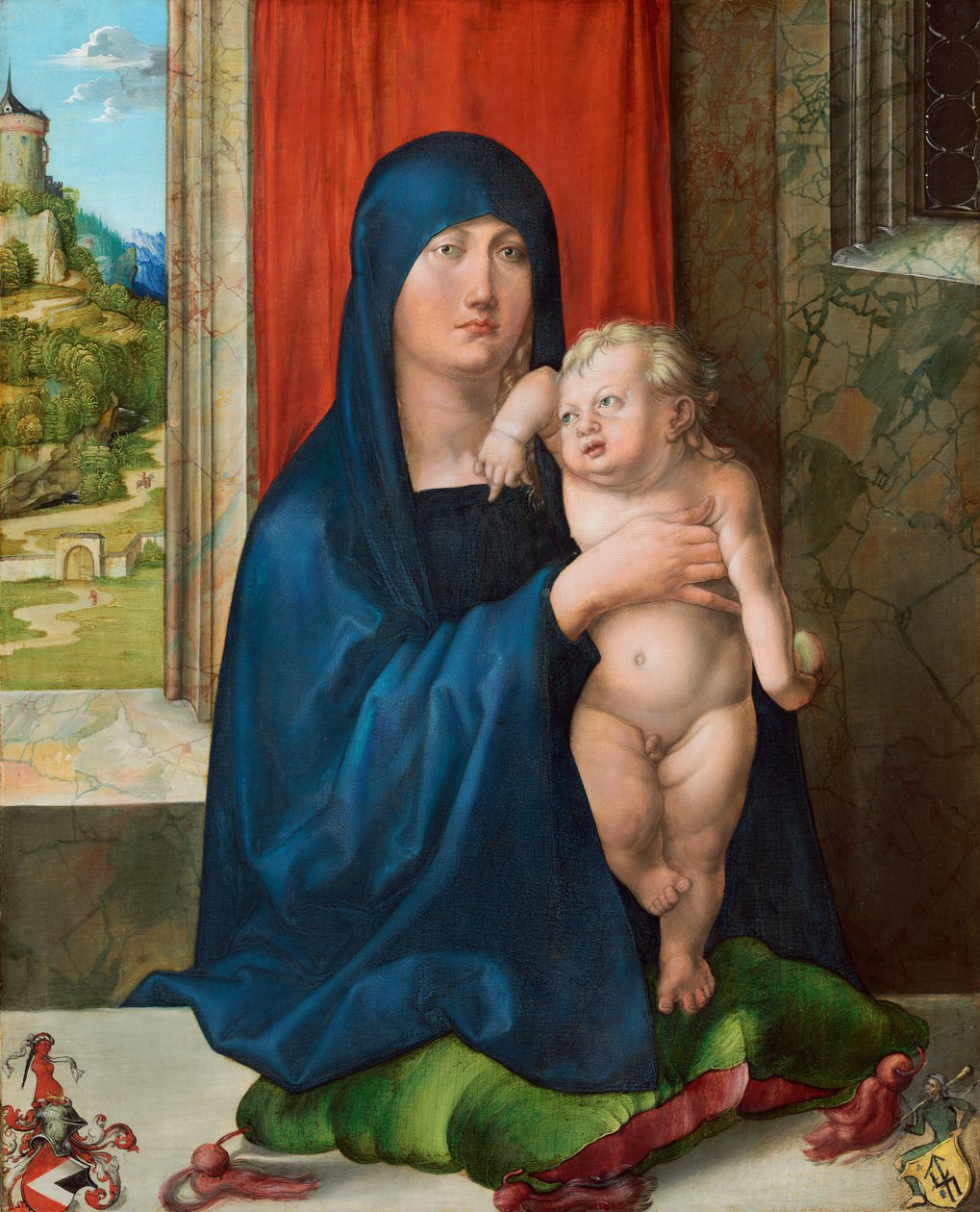 Madonna e criança (Haller Madonna) de Albrecht Dürer