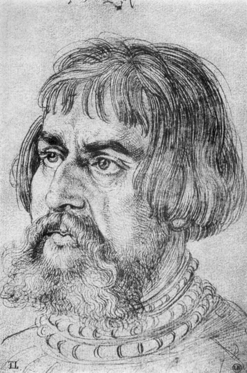 Retrato de Lucas Cranach, o Velho de Albrecht Dürer