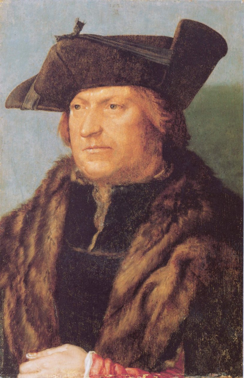 Portrait of Rodrigo de Almada de Albrecht Dürer