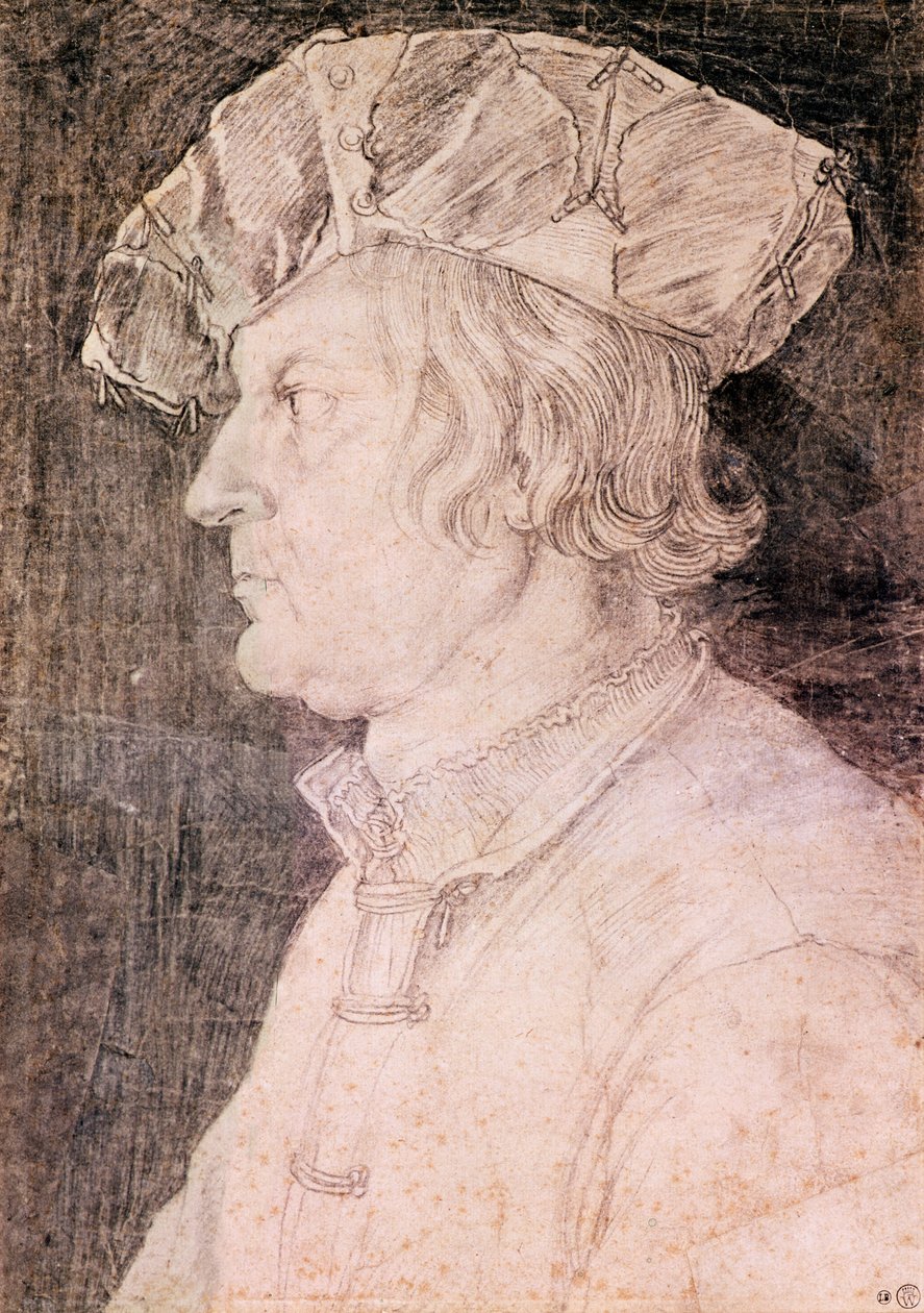 Retrato de um homem de Albrecht Dürer