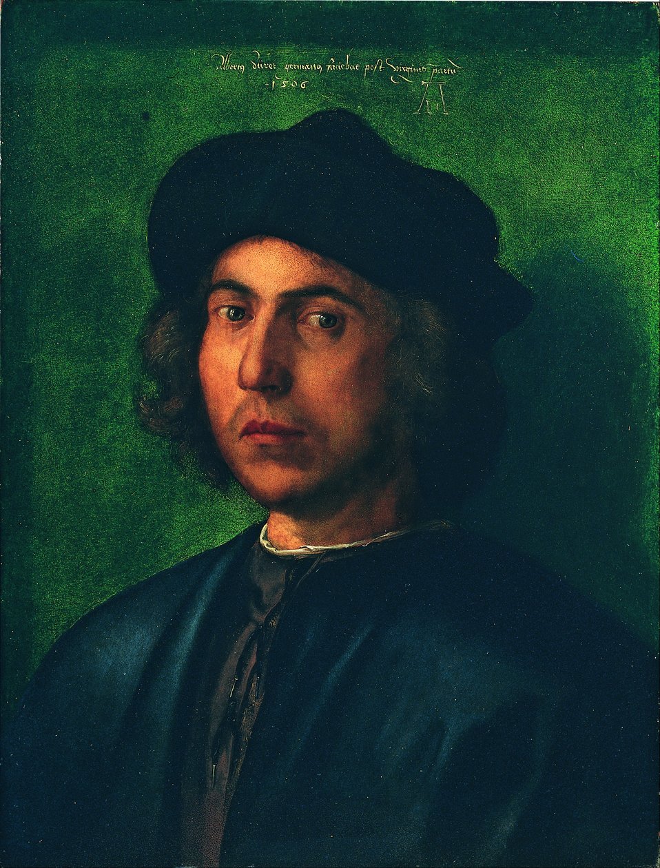 Retrato de um jovem de Albrecht Dürer