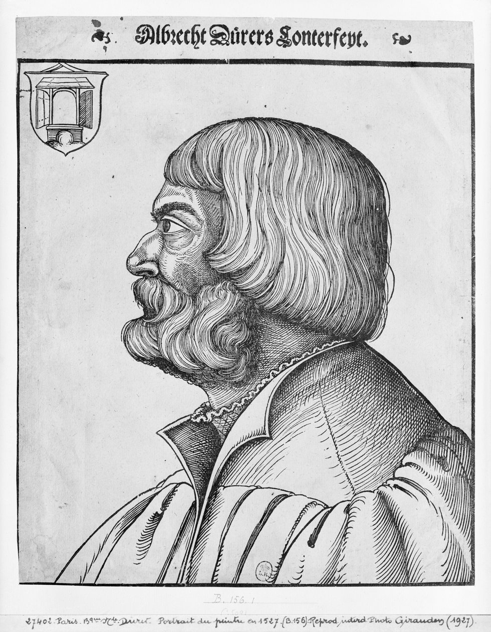 Auto-retrato, 1527 de Albrecht Dürer