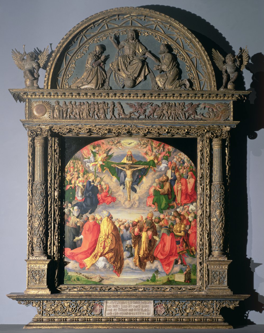 O Retábulo de Landauer, Dia de Todos os Santos, 1511 de Albrecht Dürer