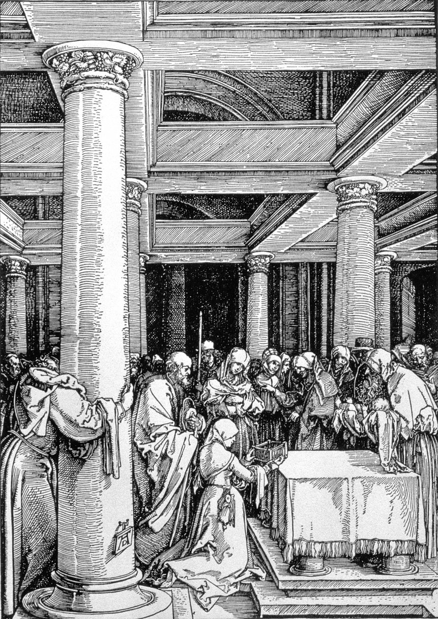 A apresentação no templo, c.15034 de Albrecht Dürer
