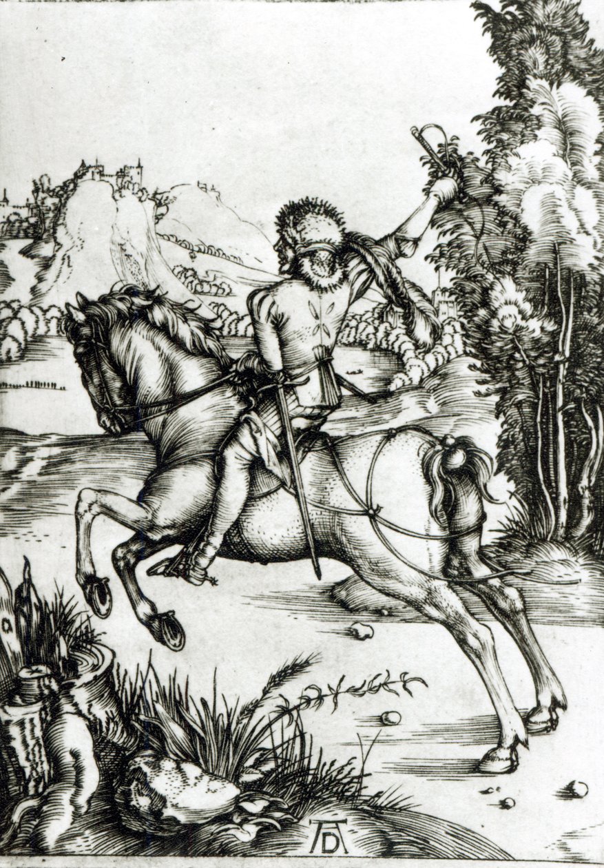 O pequeno mensageiro, c.1496 de Albrecht Dürer