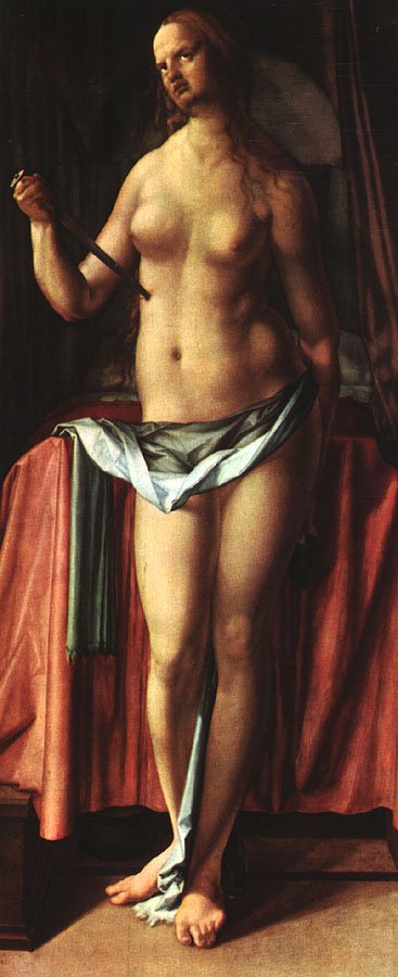 O suicídio de Lucrezia de Albrecht Dürer