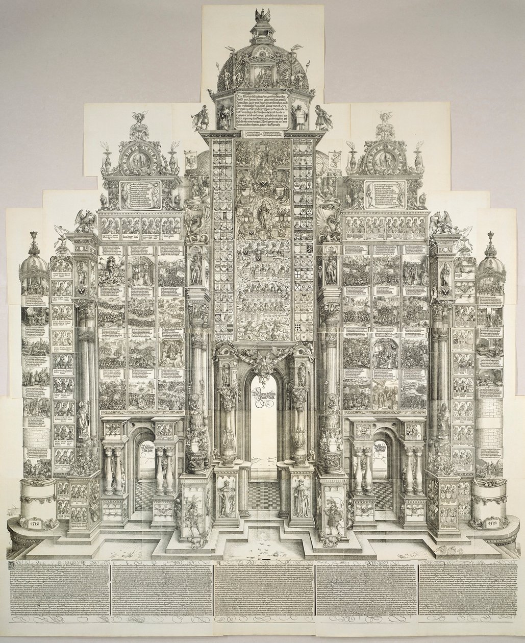 O Arco do Triunfo de Maximiliano de Albrecht Dürer