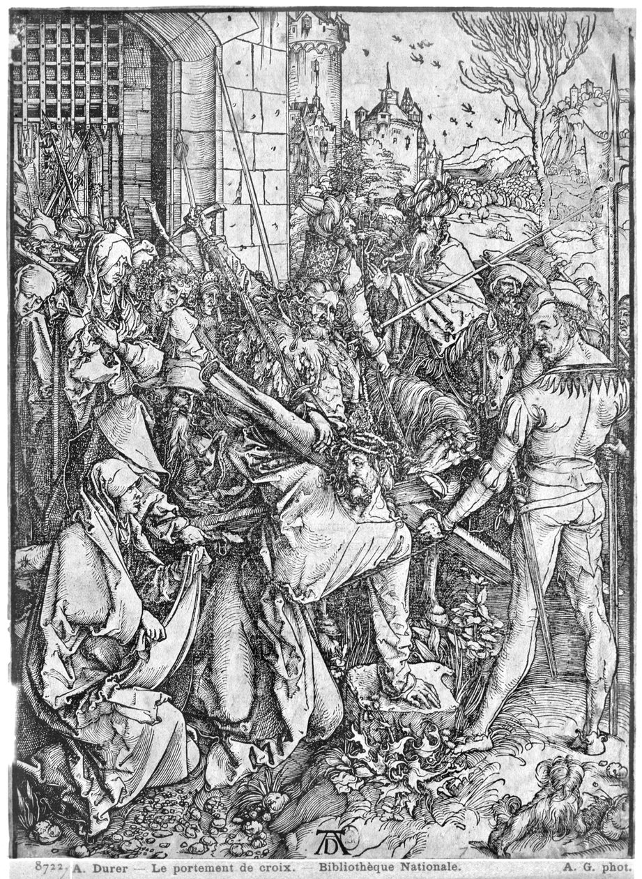 O porte da cruz de Albrecht Dürer