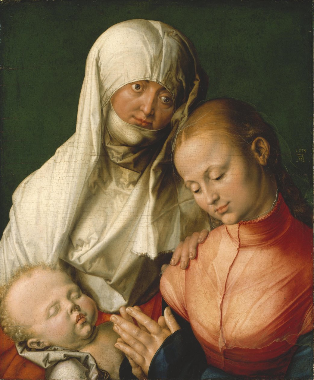 Virgem e criança com Santa Ana de Albrecht Dürer