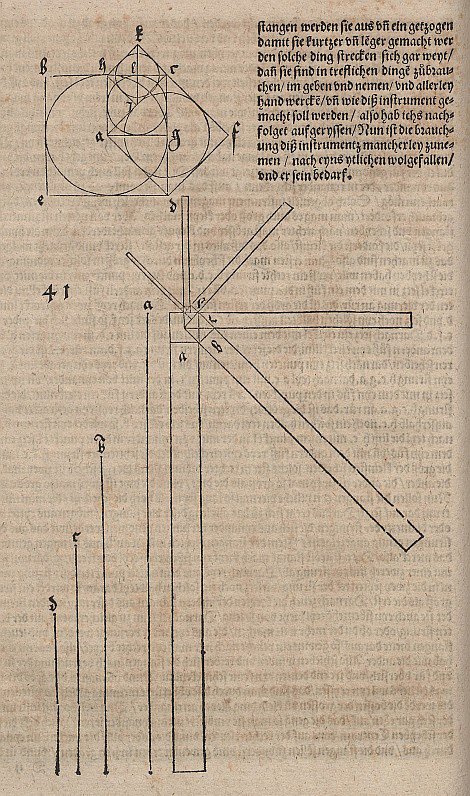 instrumento de desenho de Albrecht Dürer