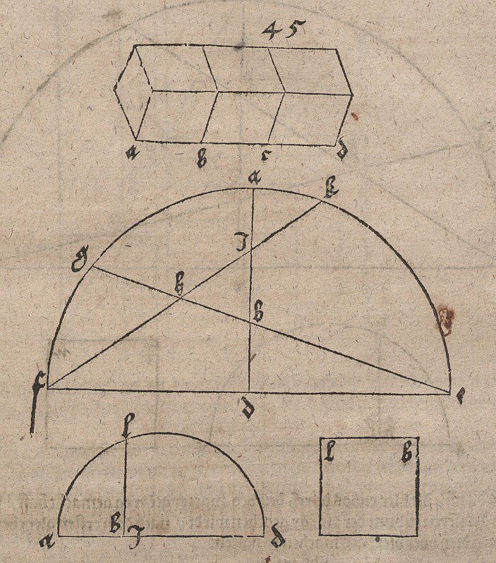 Desenhos para multiplicação de cubo de Albrecht Dürer